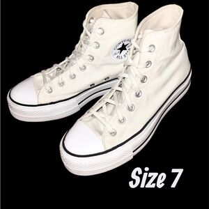 Converse Women's White High-Top Sneakers